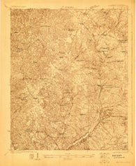 Warrenville South Carolina Historical topographic map, 1:48000 scale, 15 X 15 Minute, Year 1923