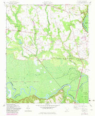 Wateree South Carolina Historical topographic map, 1:24000 scale, 7.5 X 7.5 Minute, Year 1953