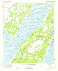 Waverly Mills South Carolina Historical topographic map, 1:24000 scale, 7.5 X 7.5 Minute, Year 1942