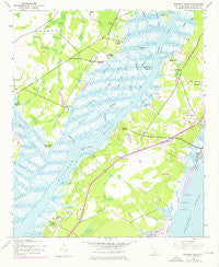 Waverly Mills South Carolina Historical topographic map, 1:24000 scale, 7.5 X 7.5 Minute, Year 1942