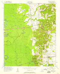 Wedgefield South Carolina Historical topographic map, 1:24000 scale, 7.5 X 7.5 Minute, Year 1953