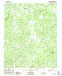 Westville South Carolina Historical topographic map, 1:24000 scale, 7.5 X 7.5 Minute, Year 1988