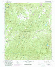 Whetstone South Carolina Historical topographic map, 1:24000 scale, 7.5 X 7.5 Minute, Year 1961