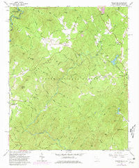 Whetstone South Carolina Historical topographic map, 1:24000 scale, 7.5 X 7.5 Minute, Year 1961