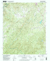 Whetstone South Carolina Historical topographic map, 1:24000 scale, 7.5 X 7.5 Minute, Year 1997