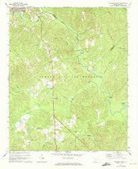 Whitmire South South Carolina Historical topographic map, 1:24000 scale, 7.5 X 7.5 Minute, Year 1969
