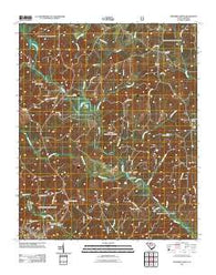 Whitmire North South Carolina Historical topographic map, 1:24000 scale, 7.5 X 7.5 Minute, Year 2011