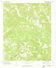 Wilkinsville South Carolina Historical topographic map, 1:24000 scale, 7.5 X 7.5 Minute, Year 1968