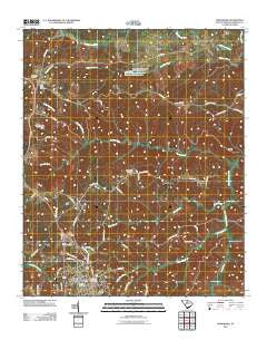 Winnsboro South Carolina Historical topographic map, 1:24000 scale, 7.5 X 7.5 Minute, Year 2011