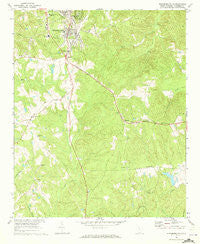 Winnsboro Mills South Carolina Historical topographic map, 1:24000 scale, 7.5 X 7.5 Minute, Year 1969