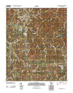 Winnsboro Mills South Carolina Historical topographic map, 1:24000 scale, 7.5 X 7.5 Minute, Year 2011