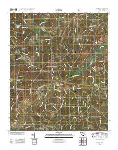 Winterseat South Carolina Historical topographic map, 1:24000 scale, 7.5 X 7.5 Minute, Year 2011