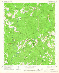 Winterseat South Carolina Historical topographic map, 1:24000 scale, 7.5 X 7.5 Minute, Year 1965