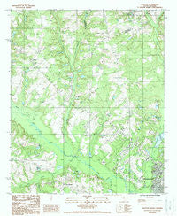 Wolfton South Carolina Historical topographic map, 1:24000 scale, 7.5 X 7.5 Minute, Year 1988