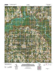 Workman South Carolina Historical topographic map, 1:24000 scale, 7.5 X 7.5 Minute, Year 2011
