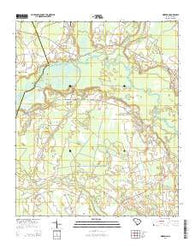 Workman South Carolina Current topographic map, 1:24000 scale, 7.5 X 7.5 Minute, Year 2014