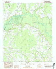 Workman South Carolina Historical topographic map, 1:24000 scale, 7.5 X 7.5 Minute, Year 1990