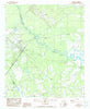 Yemassee South Carolina Historical topographic map, 1:24000 scale, 7.5 X 7.5 Minute, Year 1988