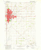 Aberdeen East South Dakota Historical topographic map, 1:24000 scale, 7.5 X 7.5 Minute, Year 1960