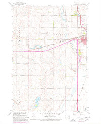 Aberdeen West South Dakota Historical topographic map, 1:24000 scale, 7.5 X 7.5 Minute, Year 1960