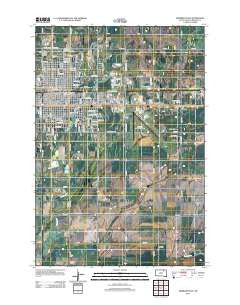 Aberdeen East South Dakota Historical topographic map, 1:24000 scale, 7.5 X 7.5 Minute, Year 2012