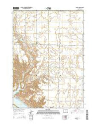 Academy South Dakota Current topographic map, 1:24000 scale, 7.5 X 7.5 Minute, Year 2015