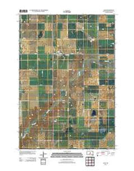 Agar South Dakota Historical topographic map, 1:24000 scale, 7.5 X 7.5 Minute, Year 2012