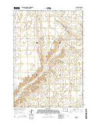 Agar South Dakota Current topographic map, 1:24000 scale, 7.5 X 7.5 Minute, Year 2015