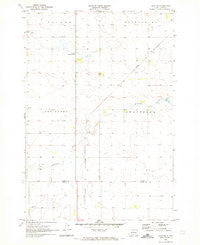 Agar NE South Dakota Historical topographic map, 1:24000 scale, 7.5 X 7.5 Minute, Year 1970
