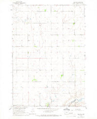 Agar SW South Dakota Historical topographic map, 1:24000 scale, 7.5 X 7.5 Minute, Year 1965