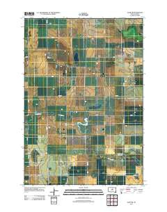 Agar NW South Dakota Historical topographic map, 1:24000 scale, 7.5 X 7.5 Minute, Year 2012