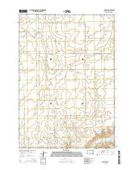 Agar SW South Dakota Current topographic map, 1:24000 scale, 7.5 X 7.5 Minute, Year 2015