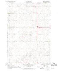 Akaska NE South Dakota Historical topographic map, 1:24000 scale, 7.5 X 7.5 Minute, Year 1968