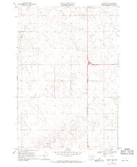 Akaska NE South Dakota Historical topographic map, 1:24000 scale, 7.5 X 7.5 Minute, Year 1968