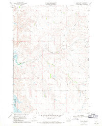 Akaska SW South Dakota Historical topographic map, 1:24000 scale, 7.5 X 7.5 Minute, Year 1968