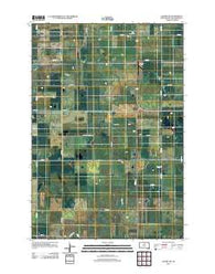 Akaska NE South Dakota Historical topographic map, 1:24000 scale, 7.5 X 7.5 Minute, Year 2012