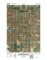 Akaska SW South Dakota Historical topographic map, 1:24000 scale, 7.5 X 7.5 Minute, Year 2012