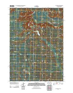 Alcester NE South Dakota Historical topographic map, 1:24000 scale, 7.5 X 7.5 Minute, Year 2012
