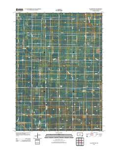 Alcester NW South Dakota Historical topographic map, 1:24000 scale, 7.5 X 7.5 Minute, Year 2012