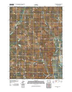 Alcester SE South Dakota Historical topographic map, 1:24000 scale, 7.5 X 7.5 Minute, Year 2010