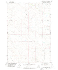 Alkali Creek West South Dakota Historical topographic map, 1:24000 scale, 7.5 X 7.5 Minute, Year 1978