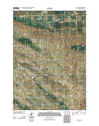 Allan Dam South Dakota Historical topographic map, 1:24000 scale, 7.5 X 7.5 Minute, Year 2012