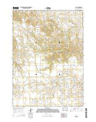 Allen South Dakota Current topographic map, 1:24000 scale, 7.5 X 7.5 Minute, Year 2015