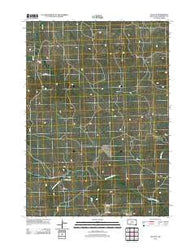 Allen SE South Dakota Historical topographic map, 1:24000 scale, 7.5 X 7.5 Minute, Year 2012
