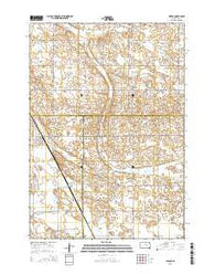 Alpena South Dakota Current topographic map, 1:24000 scale, 7.5 X 7.5 Minute, Year 2015