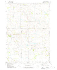 Alpena South Dakota Historical topographic map, 1:24000 scale, 7.5 X 7.5 Minute, Year 1973