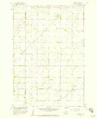 Amherst South Dakota Historical topographic map, 1:24000 scale, 7.5 X 7.5 Minute, Year 1958