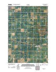 Andover South Dakota Historical topographic map, 1:24000 scale, 7.5 X 7.5 Minute, Year 2012