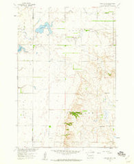 Andover SW South Dakota Historical topographic map, 1:24000 scale, 7.5 X 7.5 Minute, Year 1958