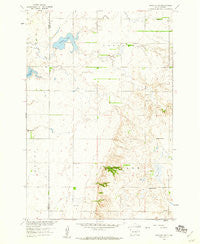 Andover SW South Dakota Historical topographic map, 1:24000 scale, 7.5 X 7.5 Minute, Year 1958